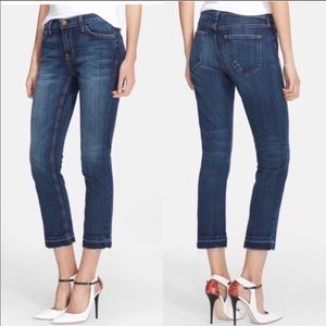 Current Elliott Cropped straight jeans Size 25